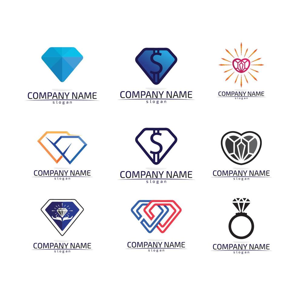 Diamond Logo Template vector