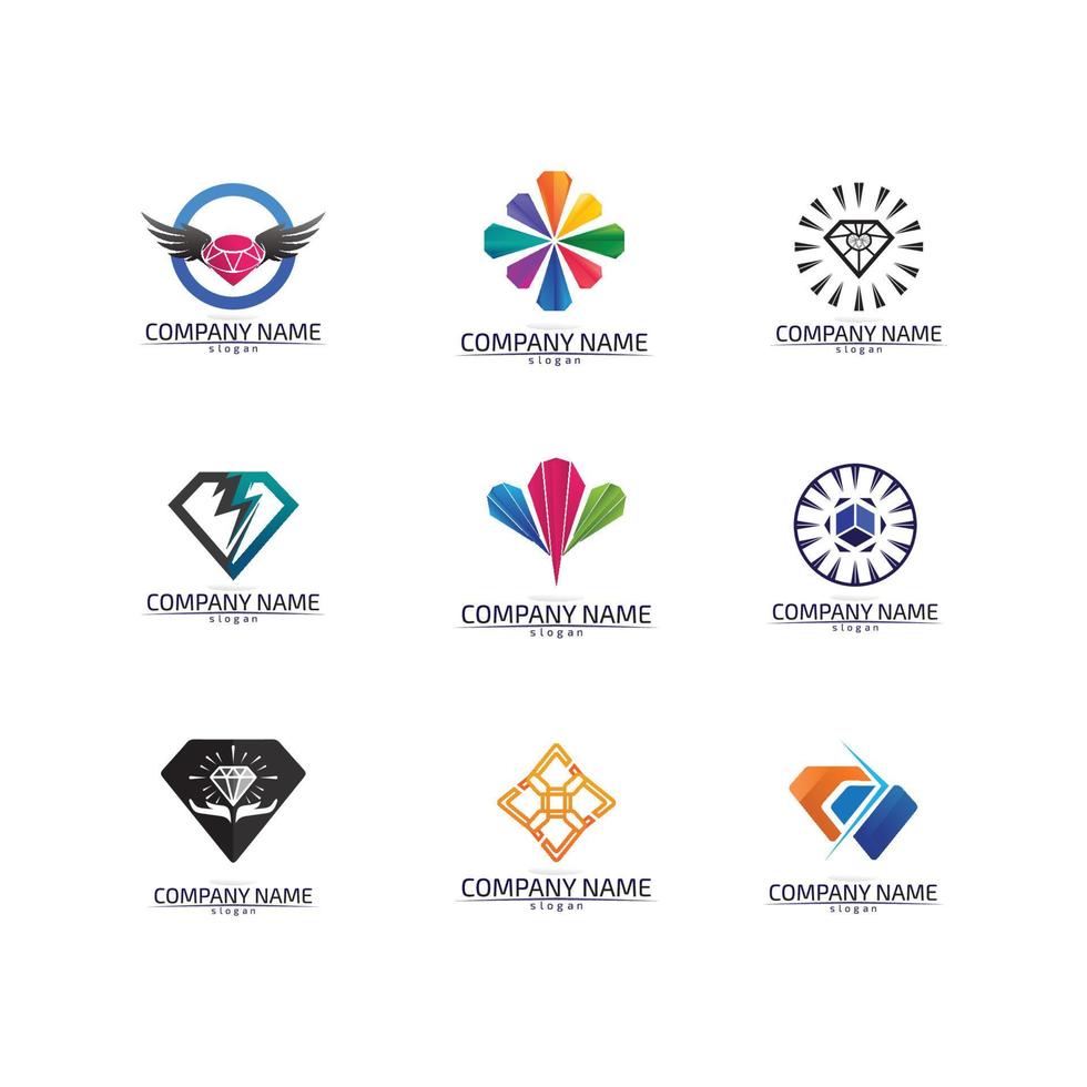 Diamond Logo Template vector