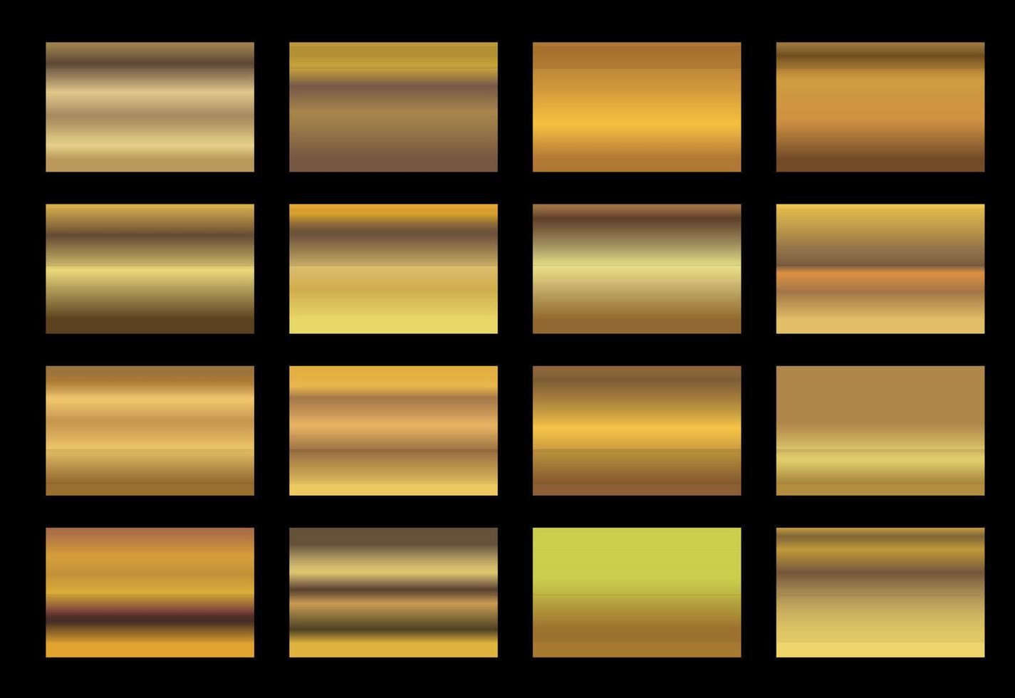 colección de degradado de metal dorado y conjunto de textura de lámina de oro. ilustración vectorial brillante para carteles, folletos, invitaciones, fondos de pantalla, volantes, pancartas. 13190769 Vector en Vecteezy colección de degradado de metal dorado y conjunto de textura de lámina de oro. ilustración vectorial brillante para carteles, folletos, invitaciones, fondos de pantalla, volantes, pancartas. 13190769 Vector en Vecteezy