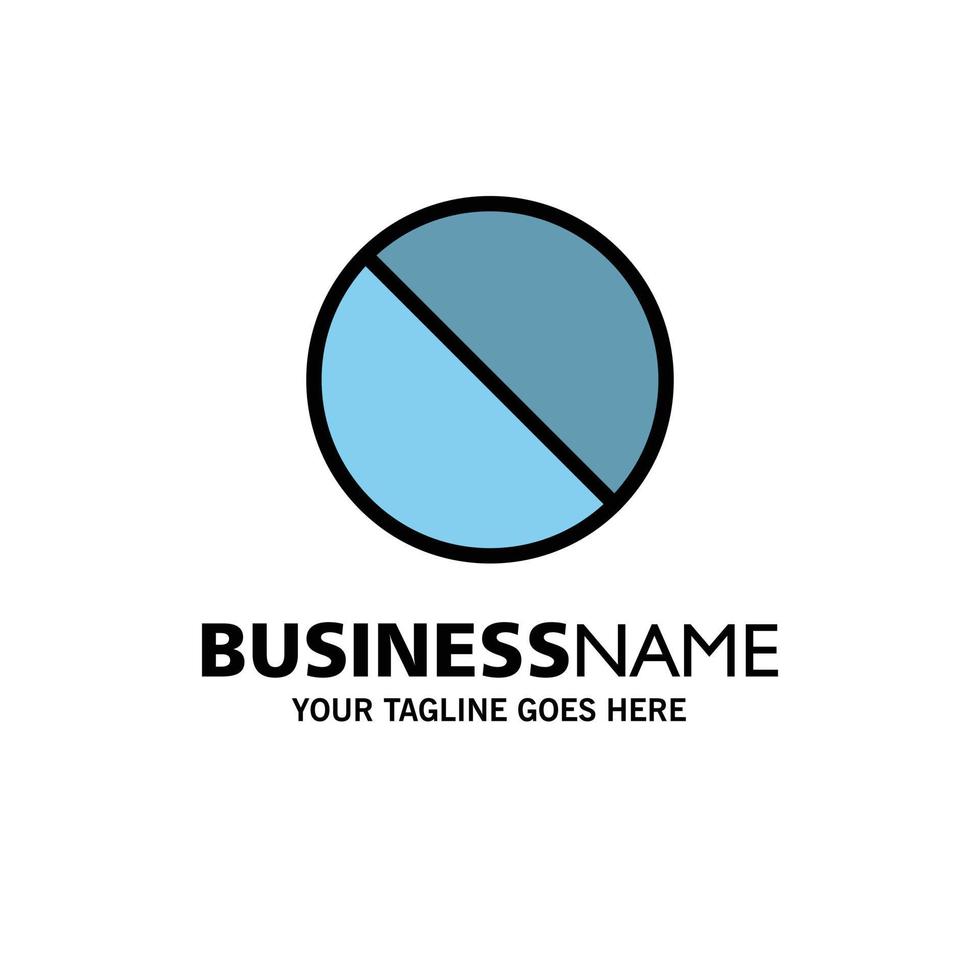 Cancel Forbidden No Prohibited Business Logo Template Flat Color vector