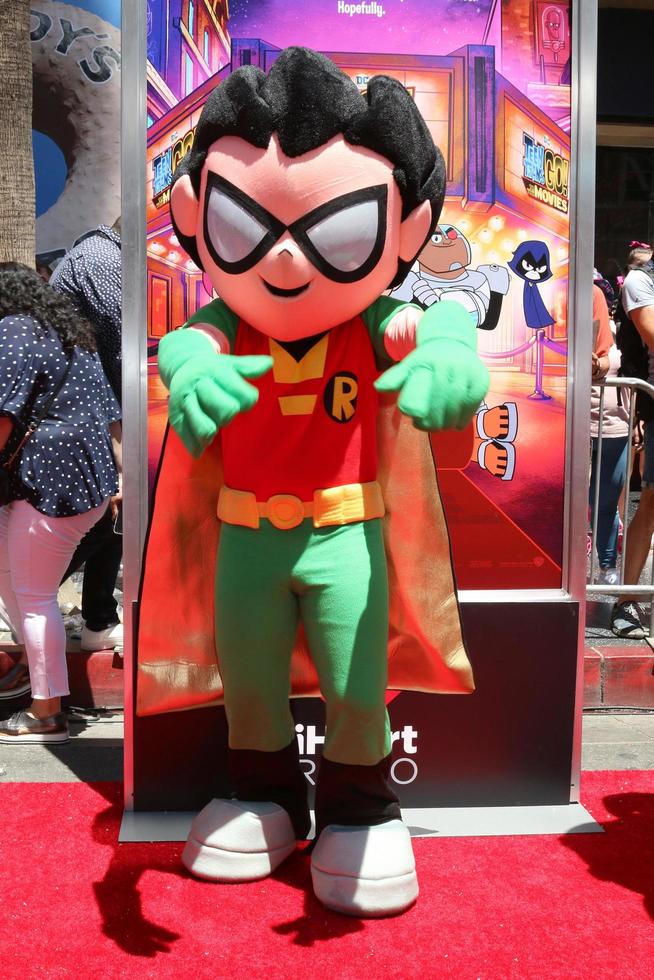 LOS ANGELES, JUL 22 - Charachters, Atmosphere at the  Teen Titans Go  To the Movies  Premiere on the TCL Chinese Theater IMAX on July 22, 2018 in Los Angeles, CA photo