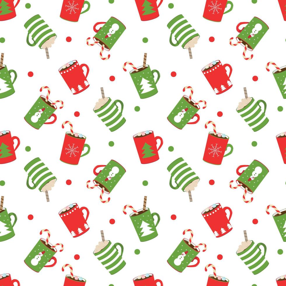 patrones sin fisuras de navidad. texturas interminables de navidad para papel tapiz, fondo de página web, papel de regalo, etc. conejitos de invierno, abetos estilizados, vector