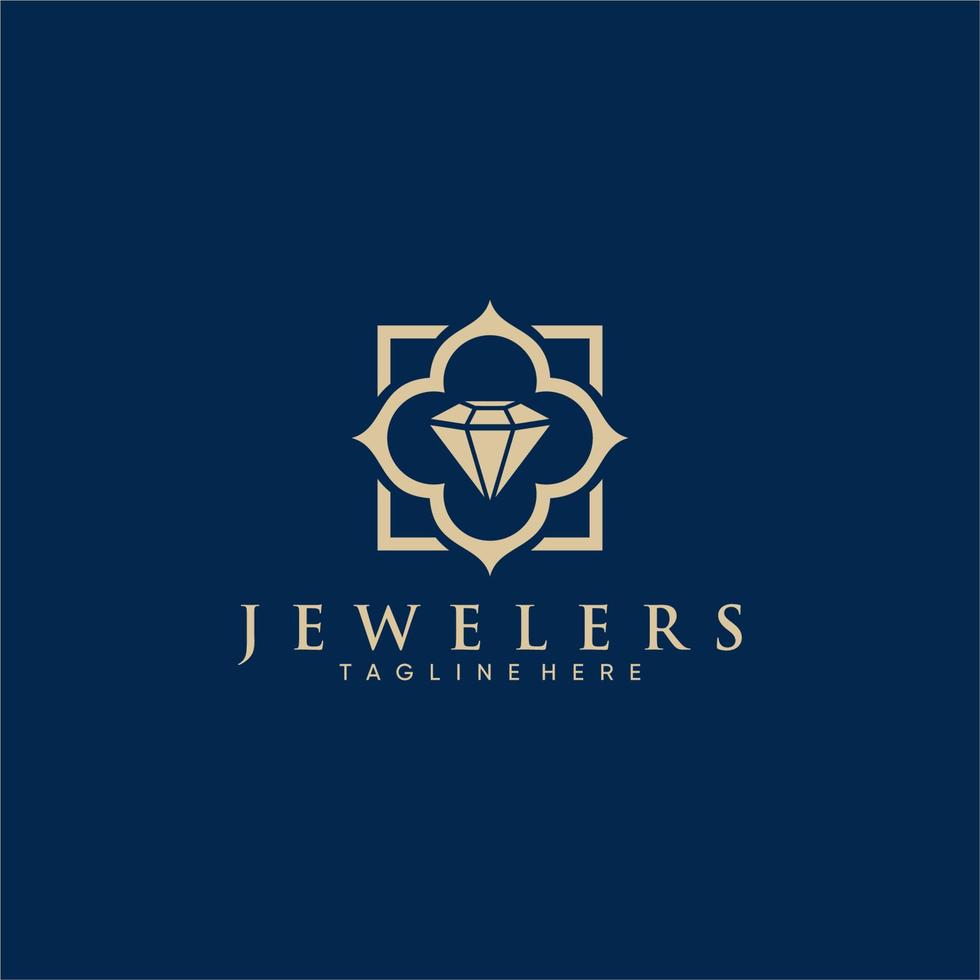 jewelry logo design vector