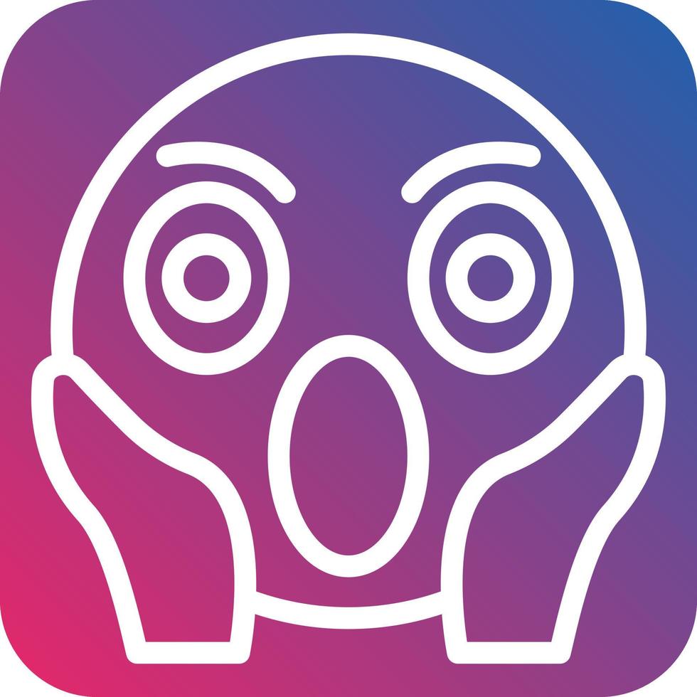 Yelling Icon Style vector