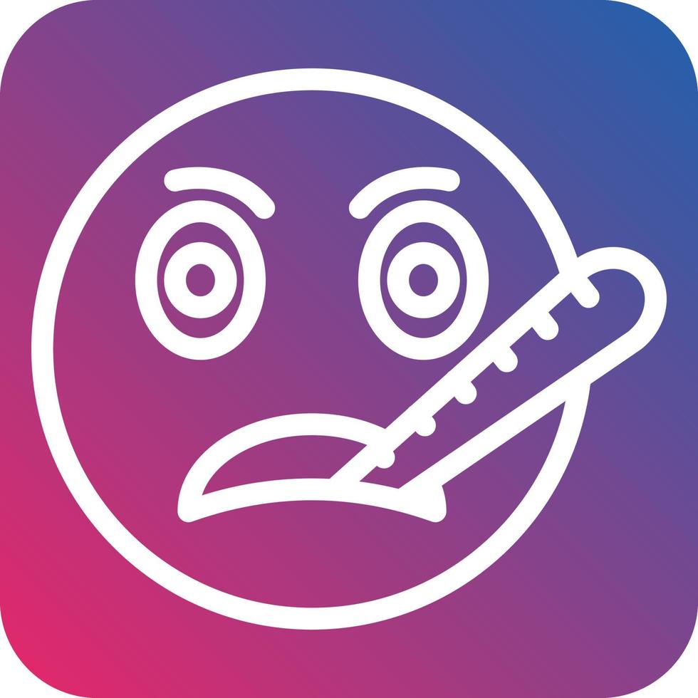 Sick Icon Style vector