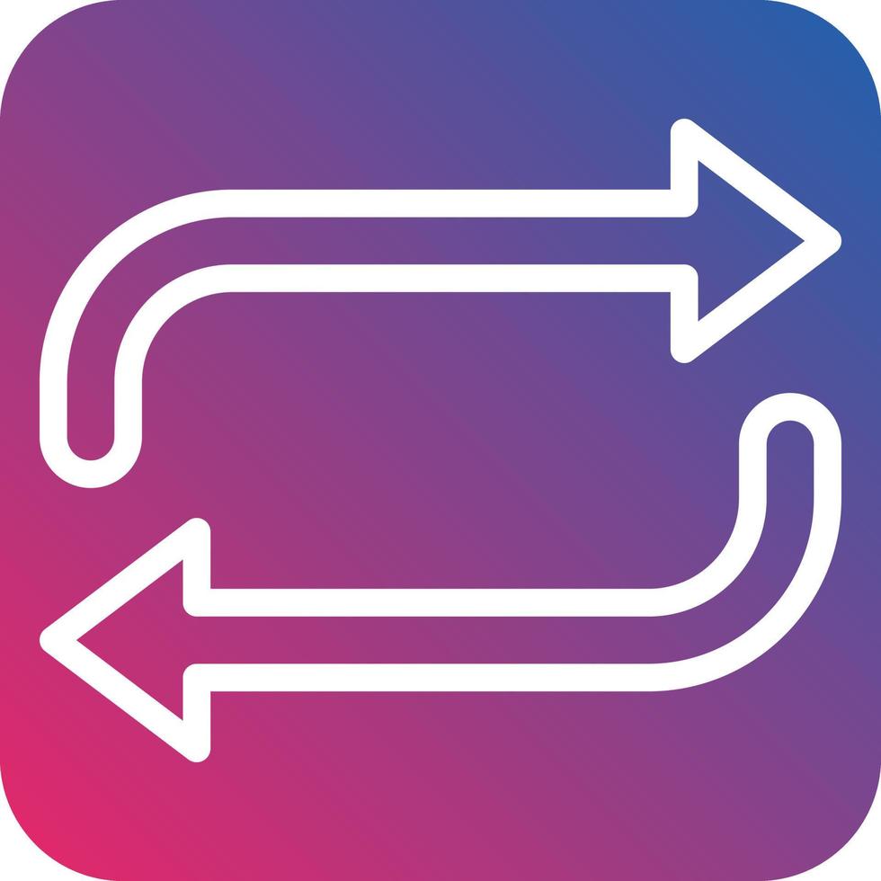 Repeat Icon Style vector