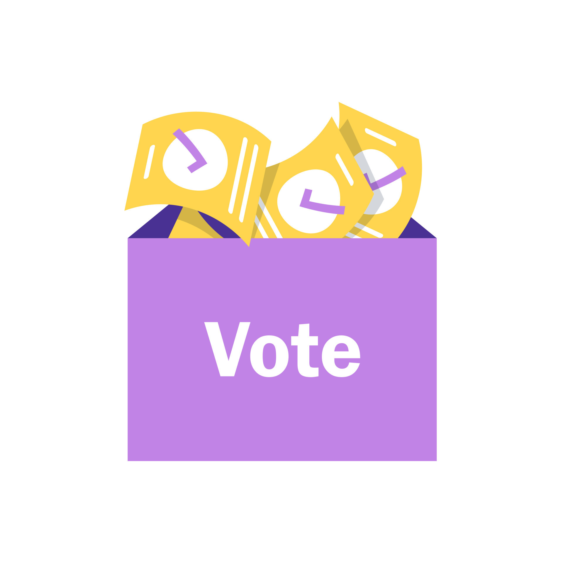 Puts voting ballot in ballot box. Voting and election concept 13192561