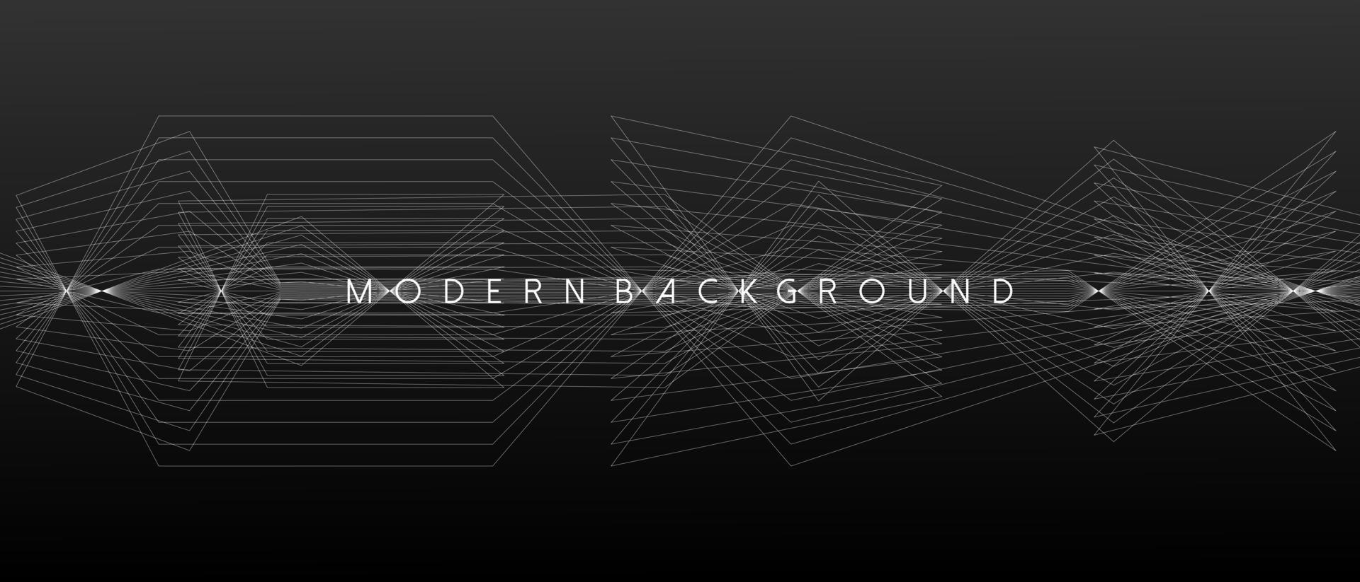 Modern background with whiteabstract geometric lines. Vector Illustration