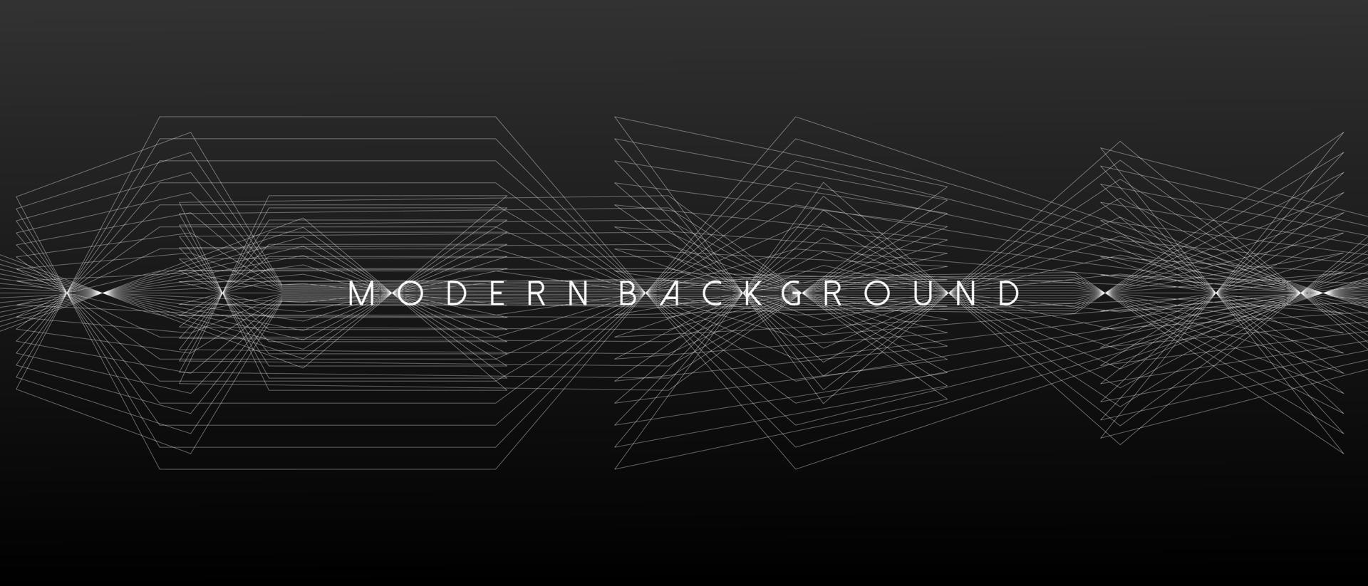 Modern background with whiteabstract geometric lines. Vector Illustration