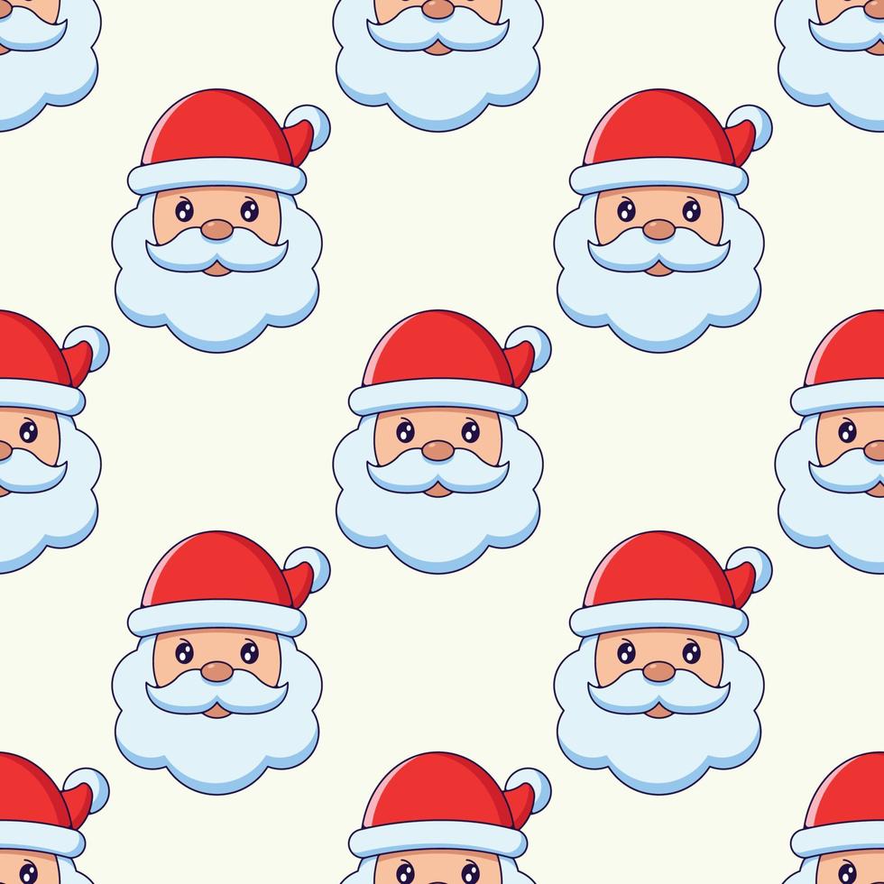 concepto de navidad y año nuevo. patrón simple de dibujos animados de santa claus sobre fondo beige claro. perfecto para sitios web, envoltorios, cajas de regalo, postales 13193313 Vector en Vecteezy concepto de navidad y año nuevo. patrón simple de dibujos animados de santa claus sobre fondo beige claro. perfecto para sitios web, envoltorios, cajas de regalo, postales 13193313 Vector en Vecteezy