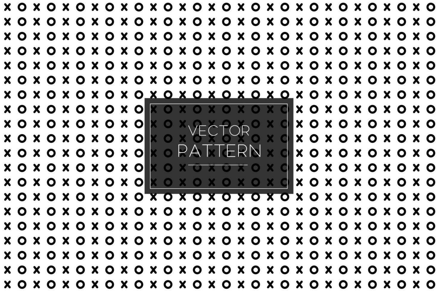 xo vector seamless pattern memphis line shapes in black and white background