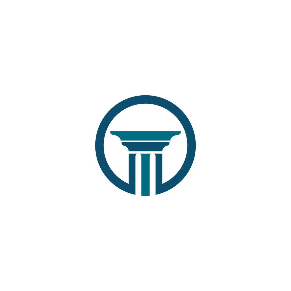 Column icon Template vector illustration