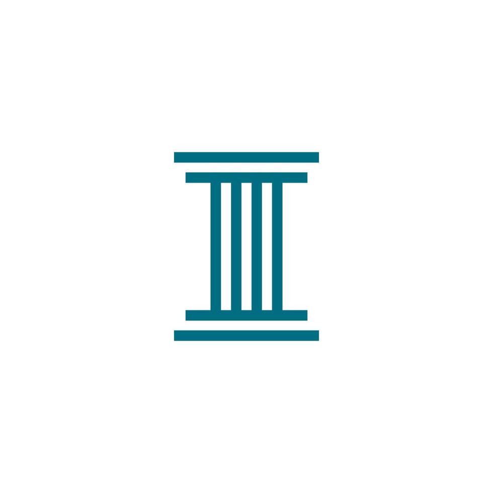 Column icon Template vector illustration