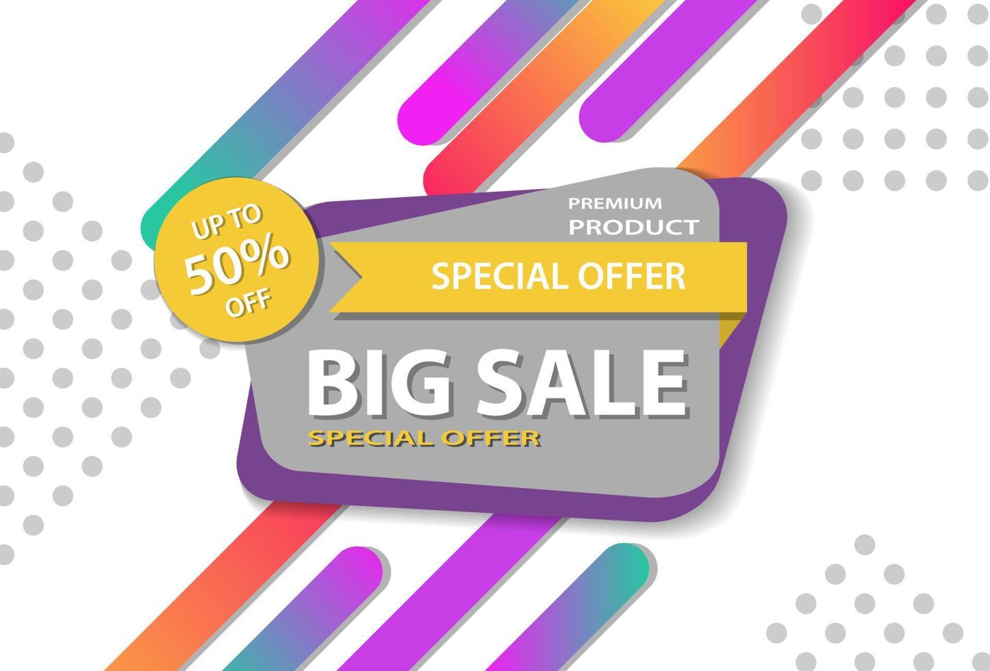 Web banners sale vector