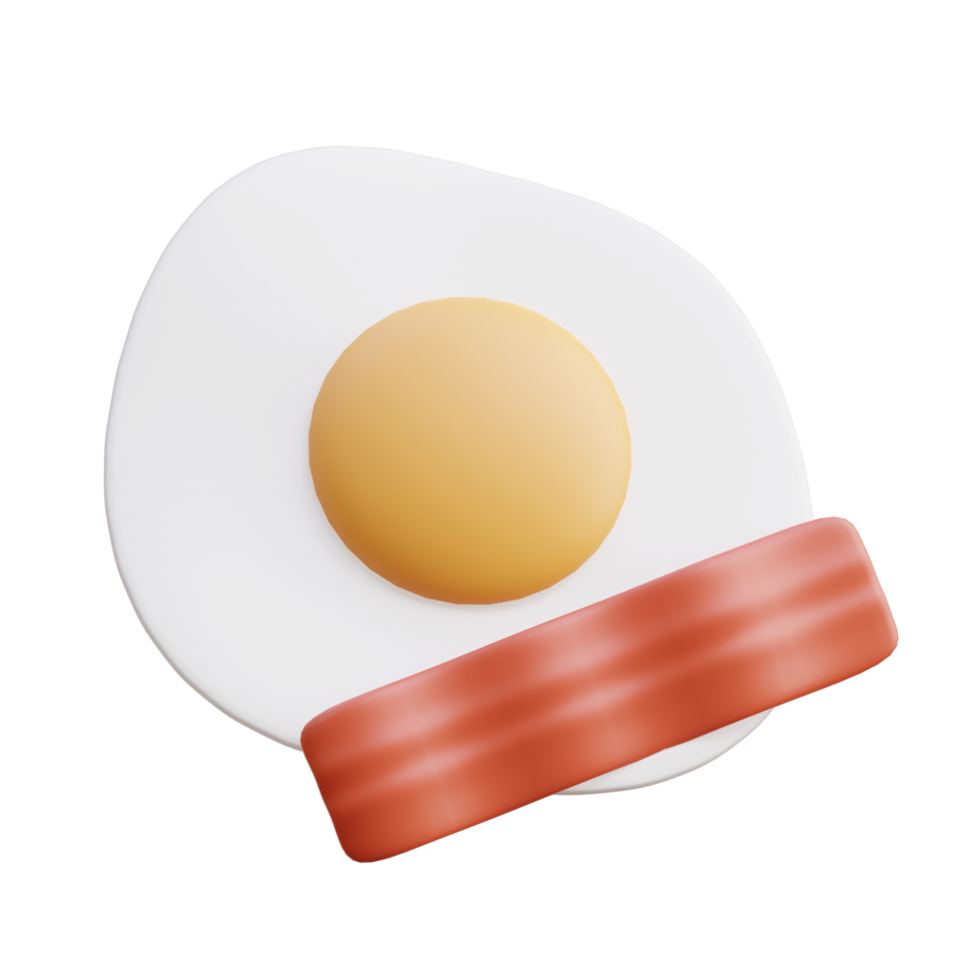 Breakfast 3d Illustration png