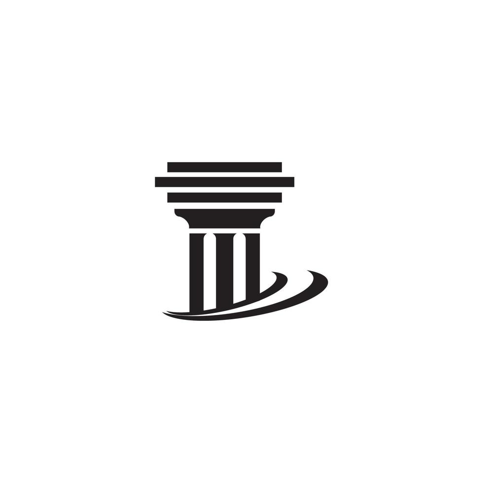 Column icon Template vector illustration