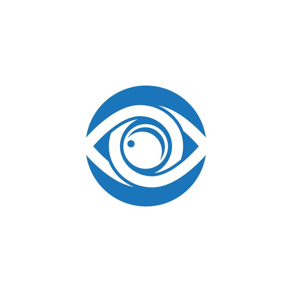 Eye Care vector logo design