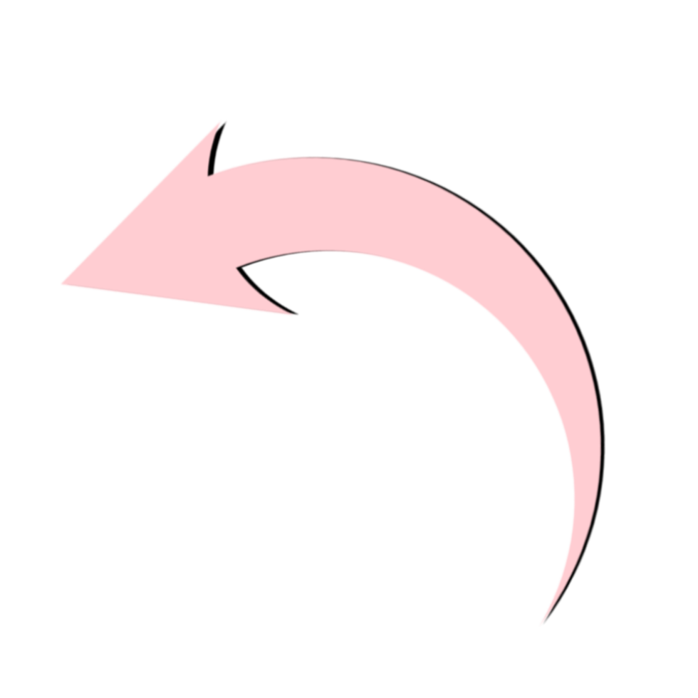 carino rosa freccia gratuito png