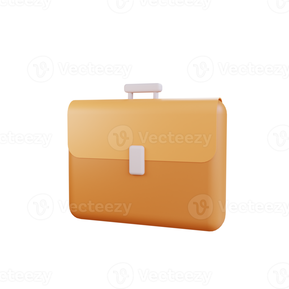 Illustration Vector Graphic of Briefcase 3D png