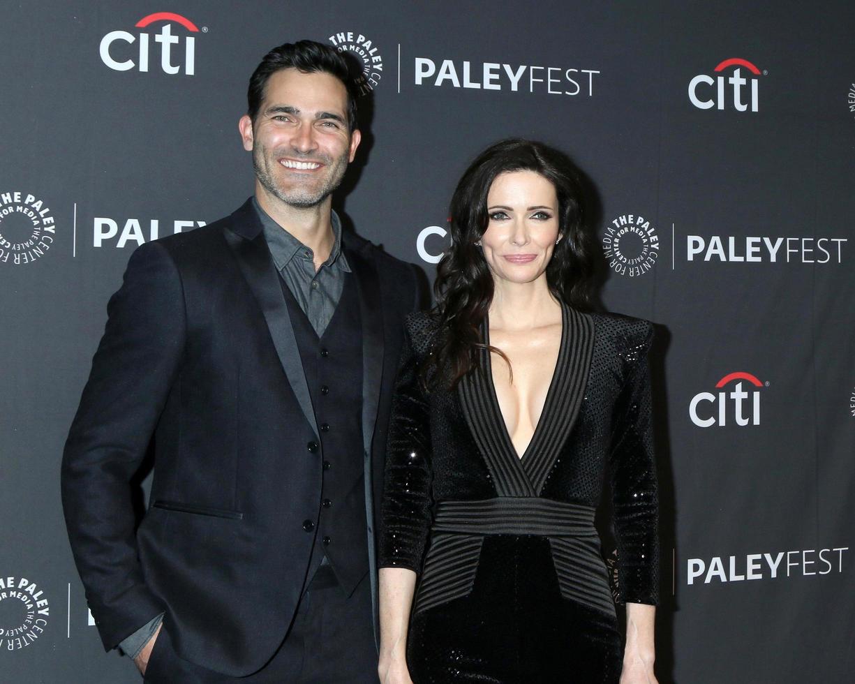 Los Angeles Apr 3 Tyler Hoechlin Bitsie Tulloch Aka Elizabeth Tulloch At The Paleyfest 2022