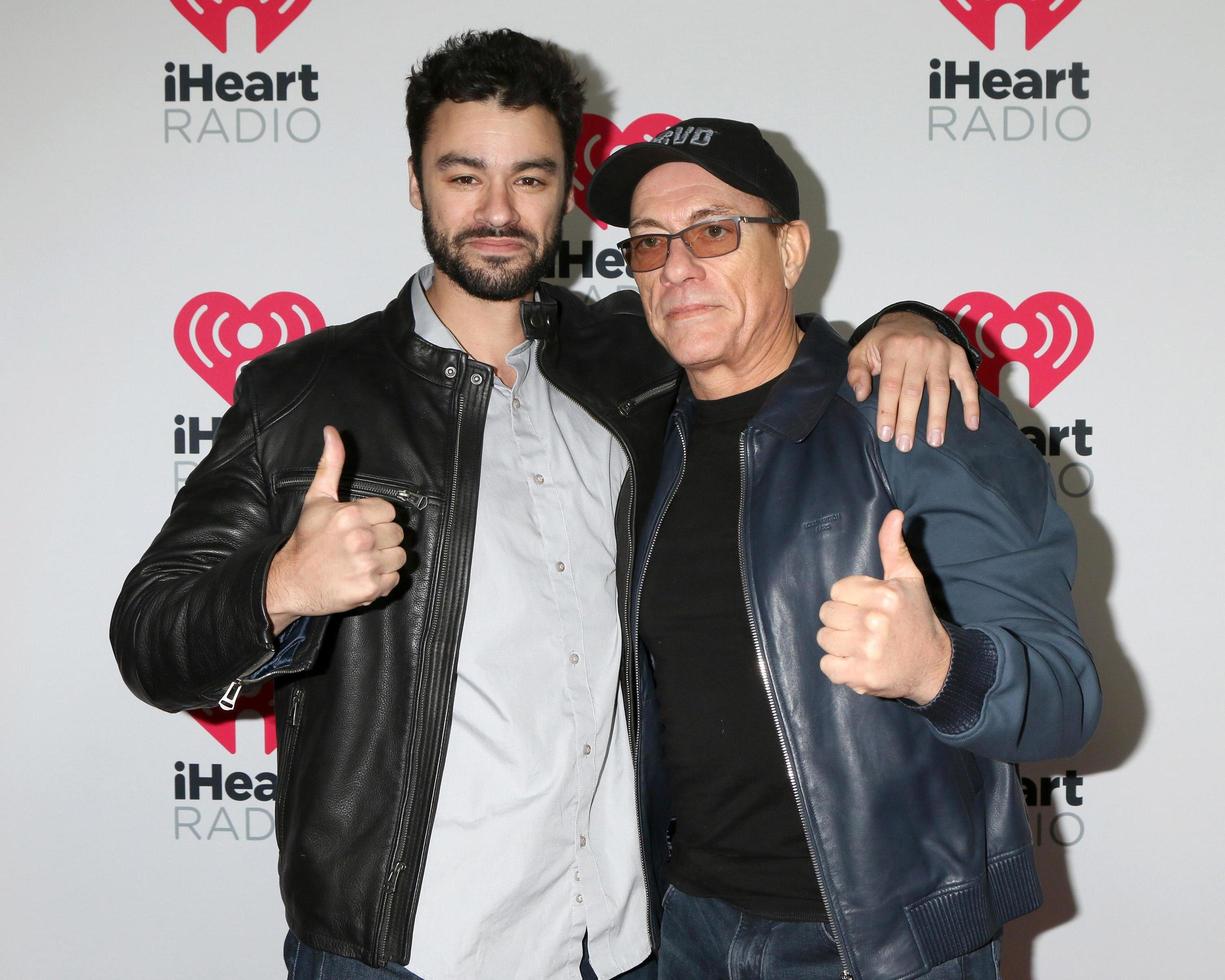 LOS ANGELES - JAN 17 - Kris Van Damme and Jean-Claude Van Damme at the 2020 iHeartRadio Podcast Awards at the iHeart Theater on January 17, 2020 in Burbank, CA photo