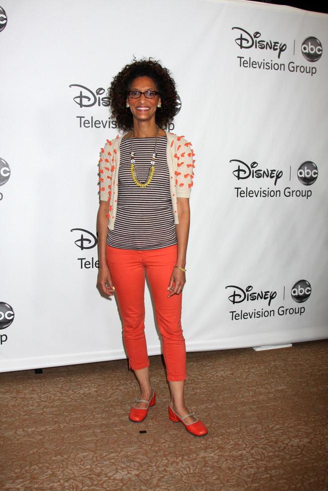 LOS ANGELES - JUL 27 - Carla Hall arrives at the ABC TCA Party Summer 2012 at Beverly Hilton Hotel on July 27, 2012 in Beverly Hills, CA photo