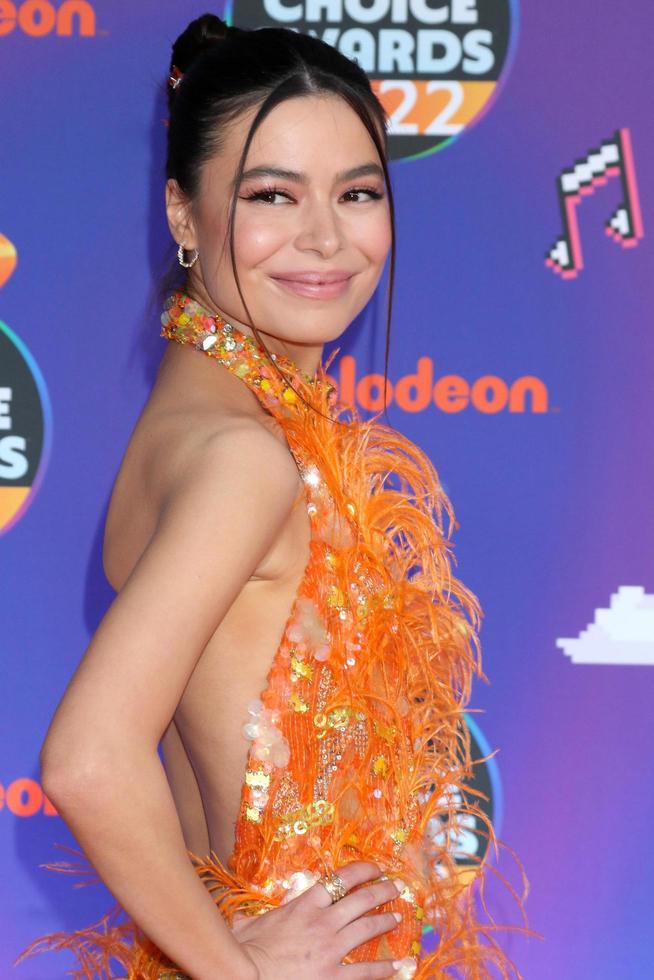 LOS ANGELES - APR 9 - Miranda Cosgrove at the 2022 Kids Choice Awards at Barker Hanger on April 9, 2022 in Santa Monica, CA photo