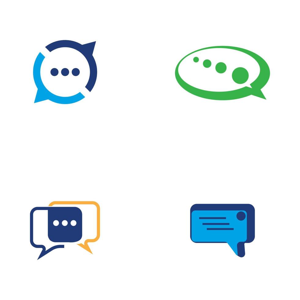 Speech bubble icon vector illustration