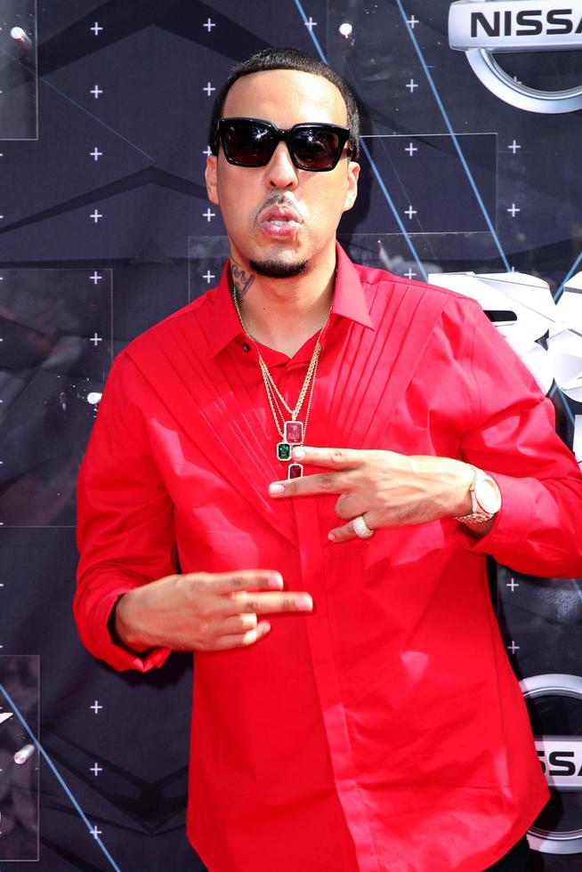 vLOS ANGELES - JUN 28 - French Montana at the 2015 BET Awards - Arrivals at the Microsoft Theater on June 28, 2015 in Los Angeles, CA photo