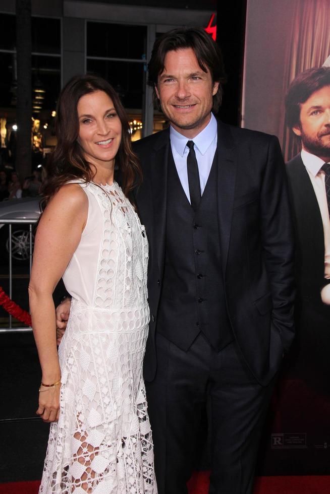 LOS ANGELES - SEP 15 - Amanda Anka, Jason Bateman at the This Is Where I Leave You Los Angeles Premiere at TCL Chinese Theater on September 15, 2014 in Los Angeles, CA photo