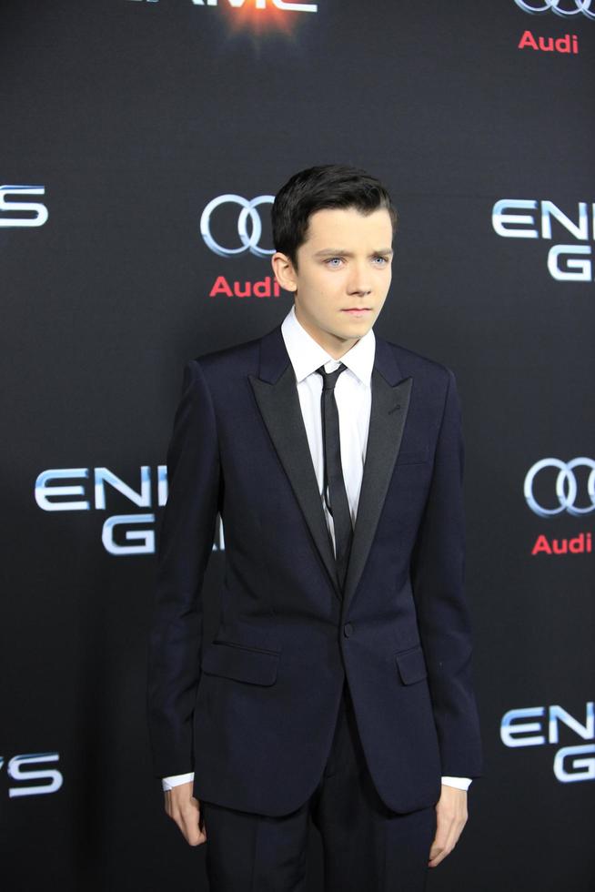 LOS ANGELES - OCT 28 - Asa Butterfield at the Ender s Game Los Angeles Premiere at TCL Chinese Theater on October 28, 2013 in Los Angeles, CA photo