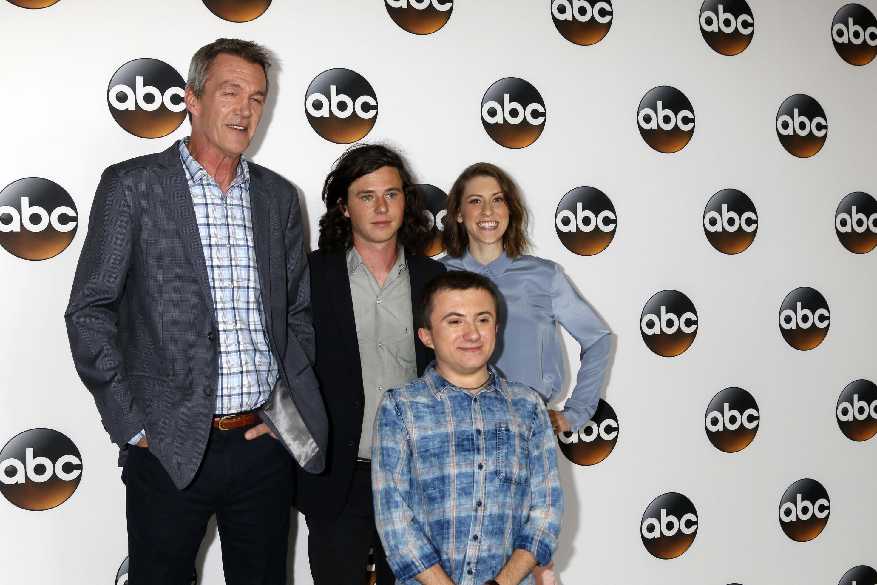 LOS ANGELES AUG 6 Neil Flynn, Charlie McDermott, Atticus Shaffer
