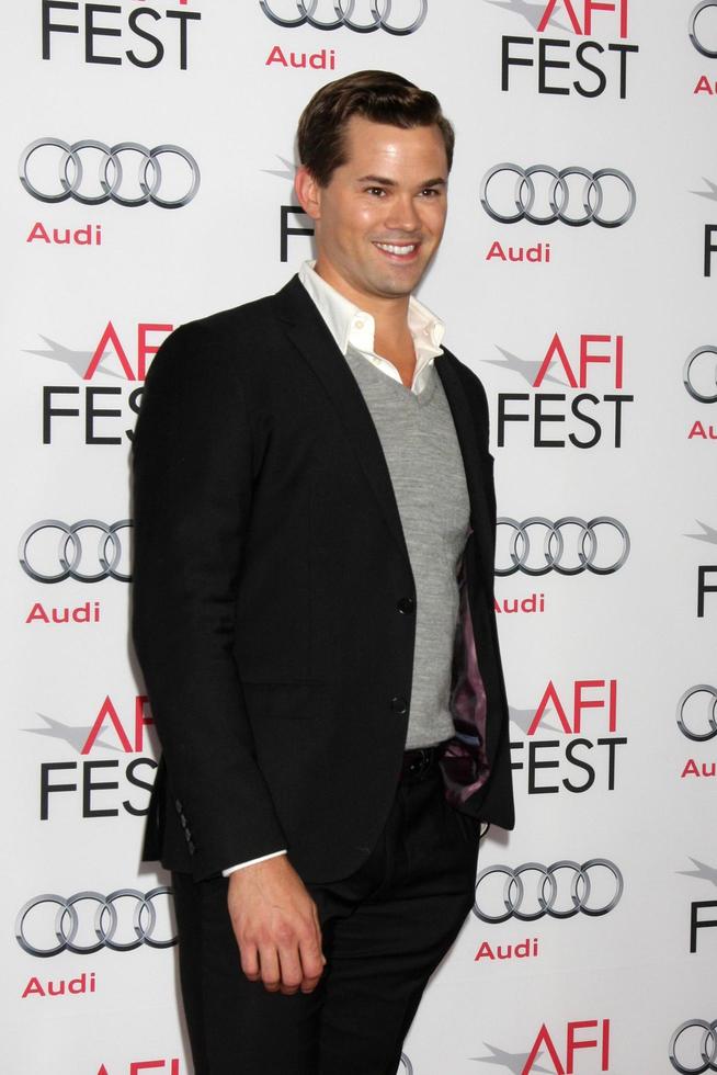 LOS ANGELES - NOV 11 - Andrew Rannells at the Nebraska Screening at AFI Fest at TCL Chinese Theater on November 11, 2013 in Los Angeles, CA photo