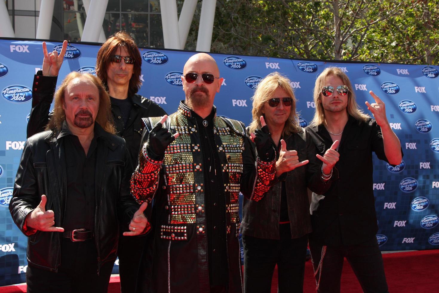 LOS ANGELES - MAY 25 - Judas Priest arriving at the 2011 American Idol Finale at Nokia Theater at LA Live on May 25, 2010 in Los Angeles, CA photo