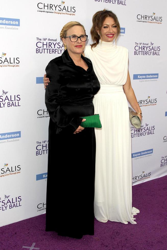 LOS ANGELES - JUN 3 - Patricia Arquette , Rebecca Gayheart at the 16th Annual Chrysalis Butterfly Ball at the Private Estate on June 3, 2017 in Los Angeles, CA photo