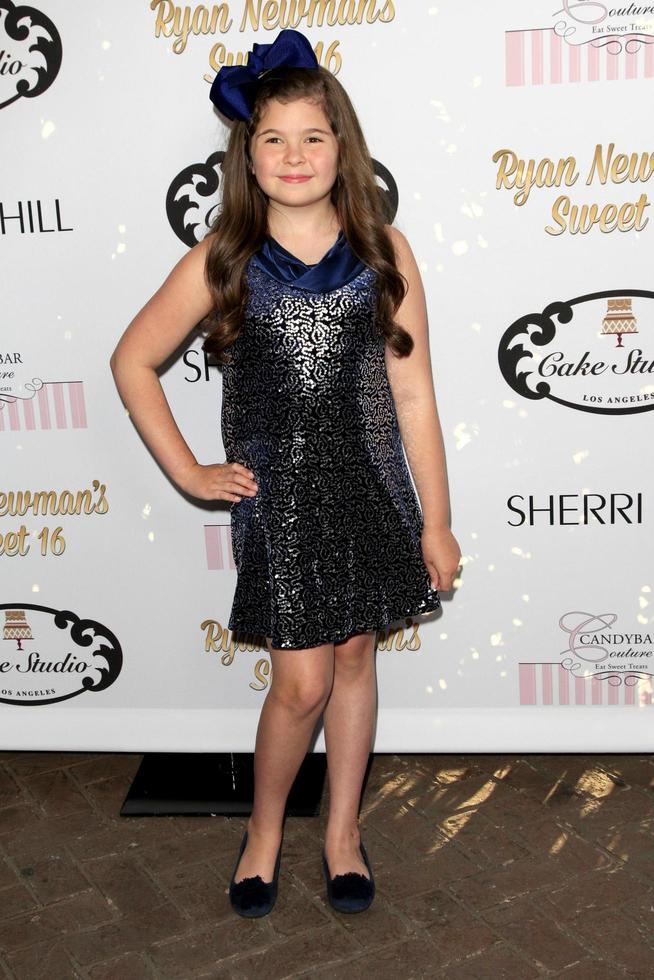 LOS ANGELES - APR 27 - Addison Riecke at the Ryan Newman s Glitz and Glam Sweet 16 birthday party at Emerson Theater on April 27, 2014 in Los Angeles, CA photo