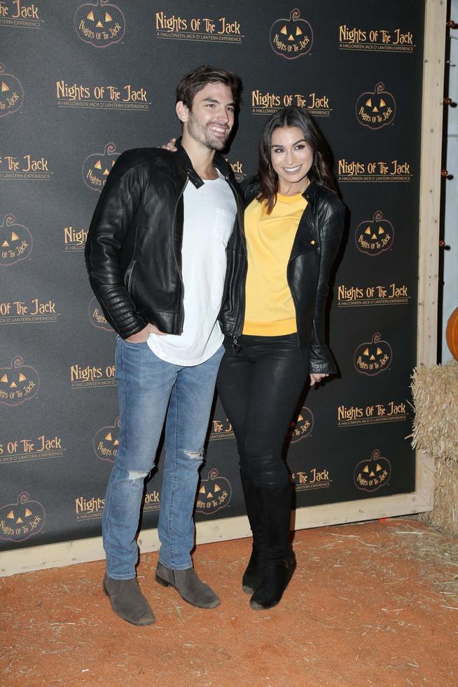 LOS ANGELES - OCT 10   Jared Haibon, Ashley Iaconetti at the Nights Of The Jack Halloween Activation Launch Party at the King Gillette Ranch on October 10, 2018 in Calabasas, CA photo