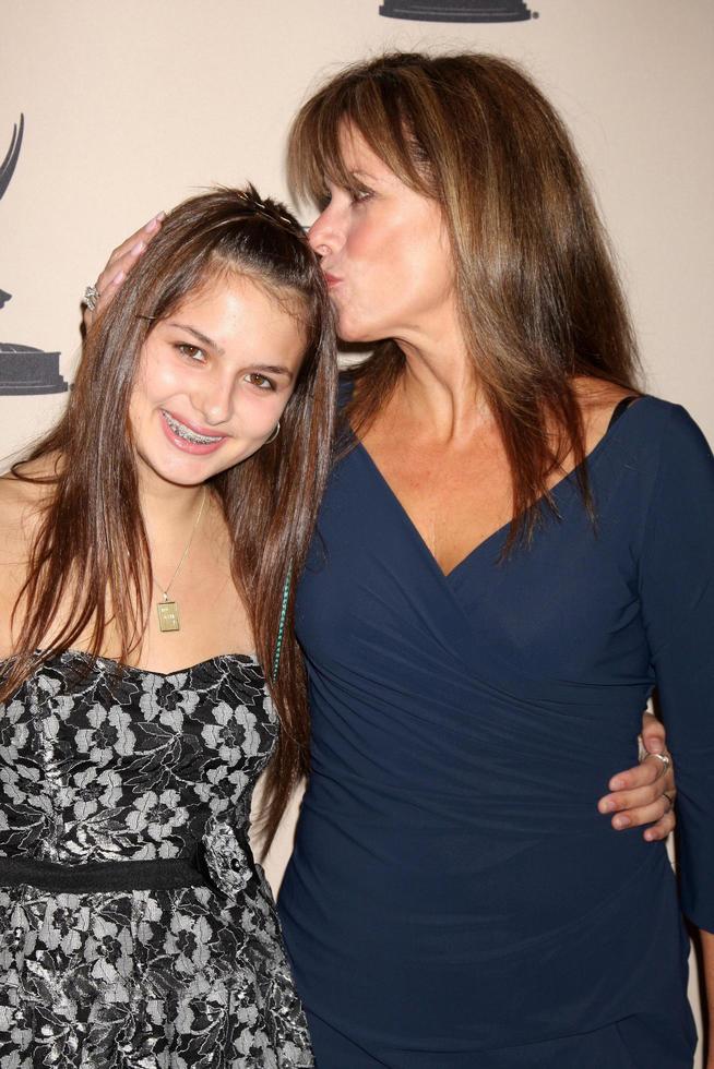 LOS ANGELES - JUN 16 - Nancy Lee Grahn, and Katharine Grahn arriving at the Academy of Television Arts and Sciences Daytime Emmy Nominee Reception at SLS Hotel at Beverly Hills on June 16, 2011 in Beverly Hills, CA photo