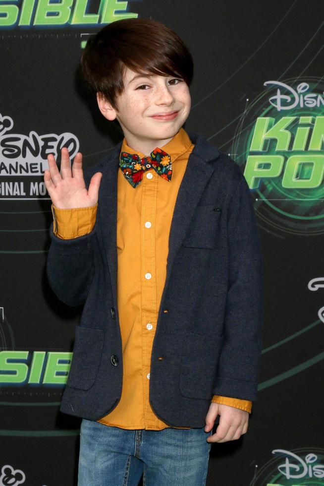 LOS ANGELES - FEB 12 - Paxton Booth at the Kim Possible Premiere Screening at the TV Academy on February 12, 2019 in Los Angeles, CA photo
