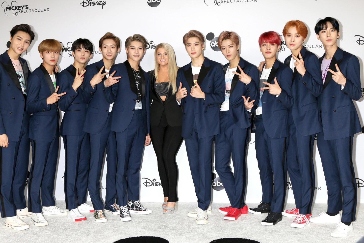 LOS ANGELES - OCT 6 NCT 127, Meghan Trainor at the Mickey s 90th Spectacular Taping at the Shrine Auditorium on October 6, 2018 in Los Angeles, CA photo
