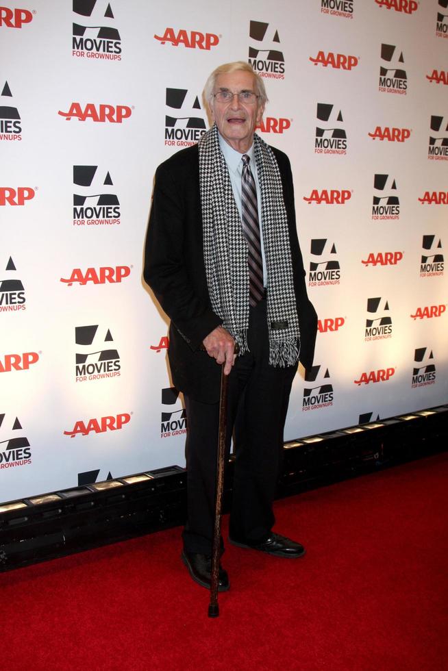 LOS ANGELES - FEB 7 - Martin Landau arrives at the 2011 AARP Movies for Grownups Gala at Regent Beverly Wilshire Hotel on February 7, 2011 in Beverly Hills, CA photo