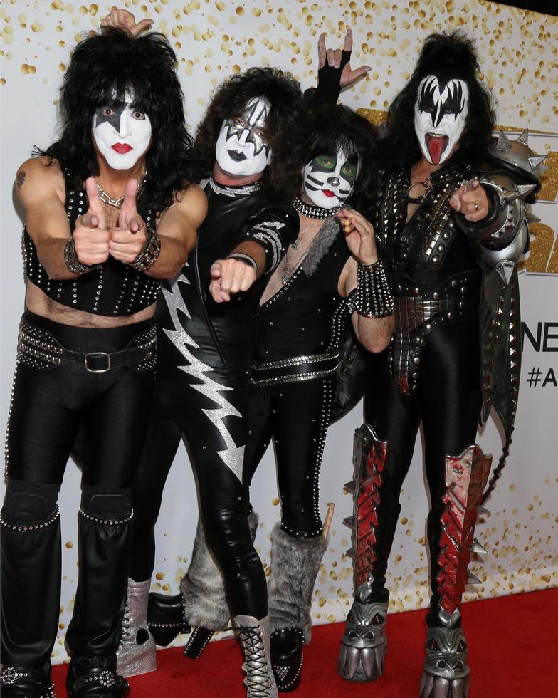 LOS ANGELES - SEP 19 - Paul Stanley, Tommy Thayer, Eric Singer, Gene Simmons, KISS at the America s Got Talent Crowns Winner Red Carpet at the Dolby Theater on September 19, 2018 in Los Angeles, CA photo