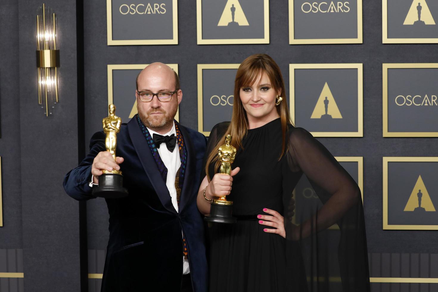 LOS ANGELES - MAR 27 - Patrice Vermette, Zsuzsanna Sipos at the 94th Academy Awards at Dolby Theater on March 27, 2022 in Los Angeles, CA photo