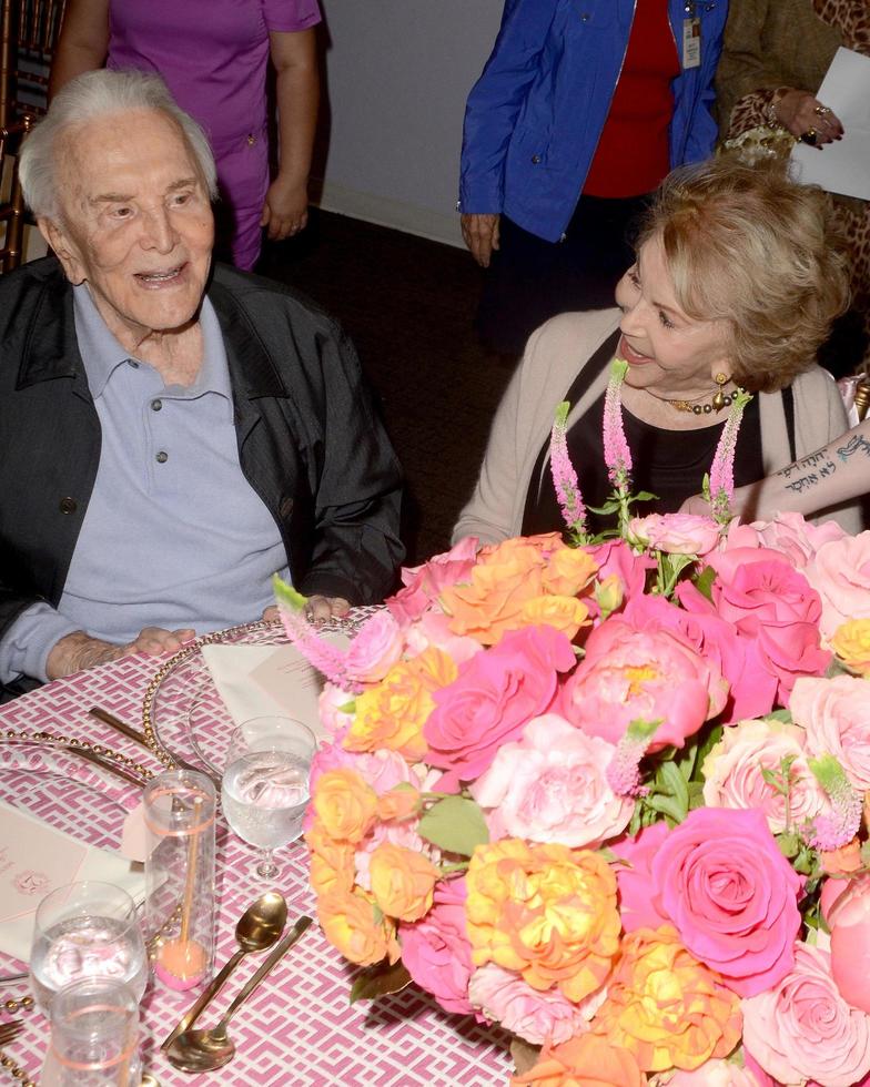 LOS ANGELES - MAY 4   Kirk Douglas, Anne Douglas at the 25th Anniversary of the Anne Douglas Center at the LA Mission on May 4, 2017 in Los Angeles, CA photo