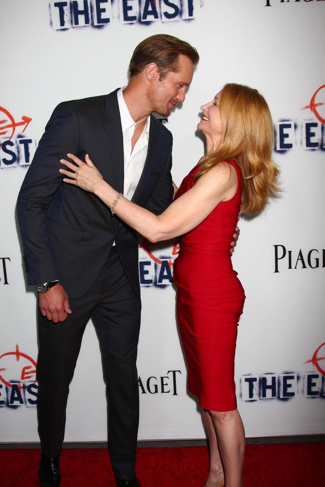 LOS ANGELES - MAY 28 - Alexander Skarsgard, Patricia Clarkson arrives at The East LA Premiere at the ArcLight Hollywood Theaters on May 28, 2013 in Los Angeles, CA photo