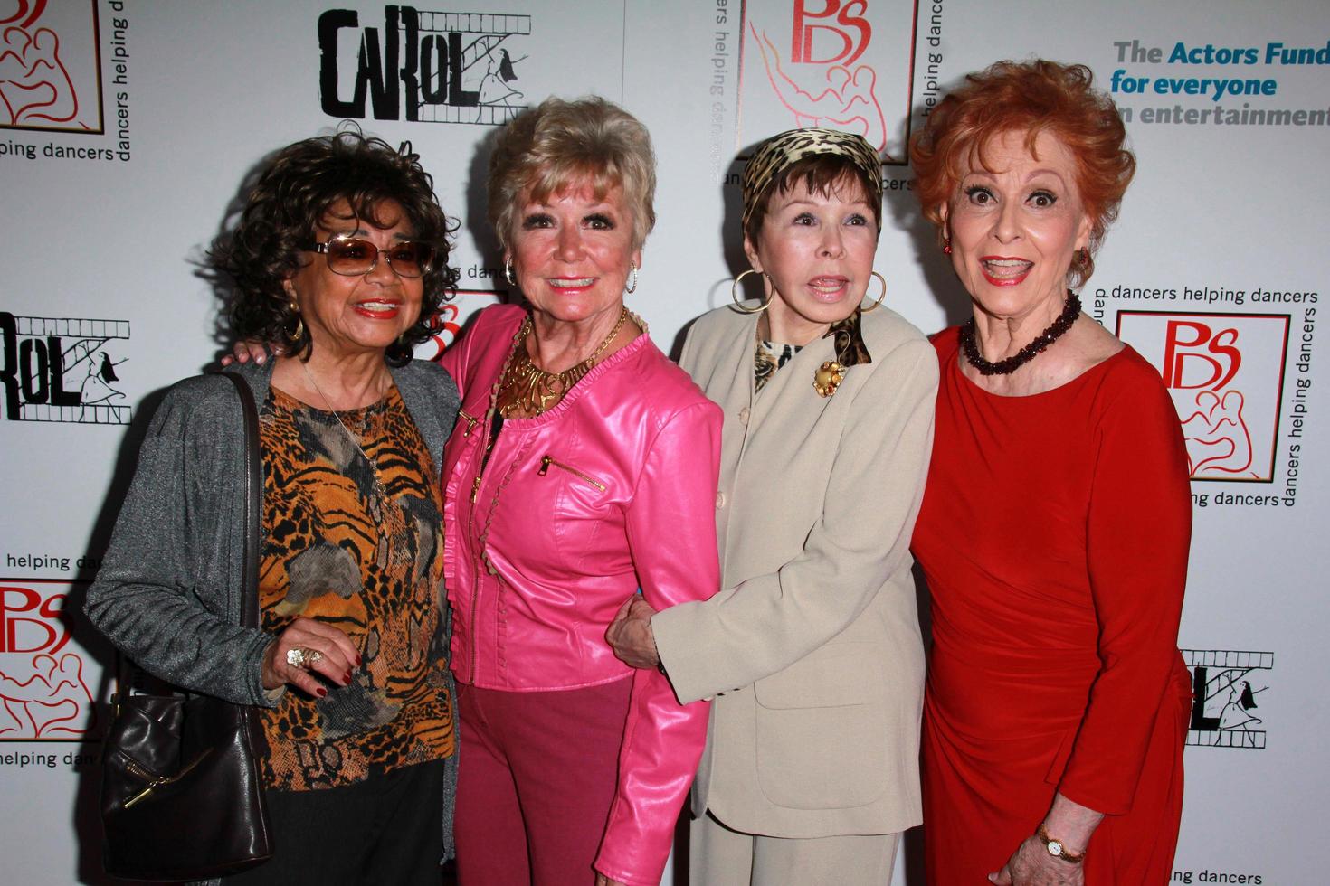 LOS ANGELES - MAR 29 - Guest, Mitzi Gaynor, Neile Adams, Carol Lawrence at the 28th Annual Gypsy Awards Luncheon at the Beverly Hilton Hotel on March 29, 2015 in Beverly Hills, CA photo