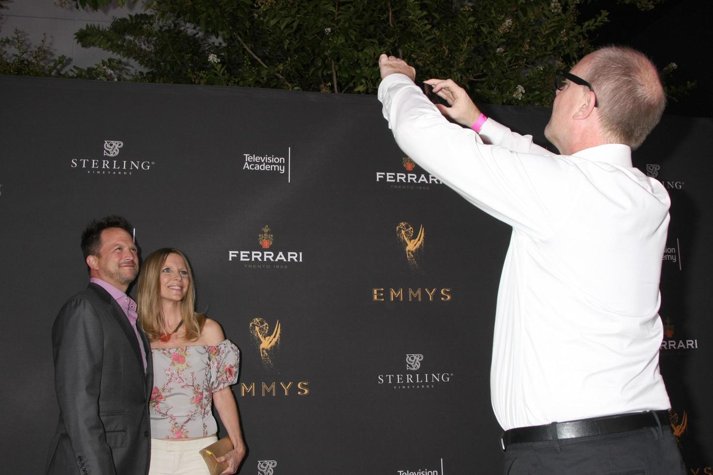 LOS ANGELES - AUG 23 - Scott Martin, Lauralee Bell, Matt Kane at the Daytime Television Stars Celebrate Emmy Awards Season at the Saban Media Center at the Television Academy on August 23, 2017 in North Hollywood, CA photo