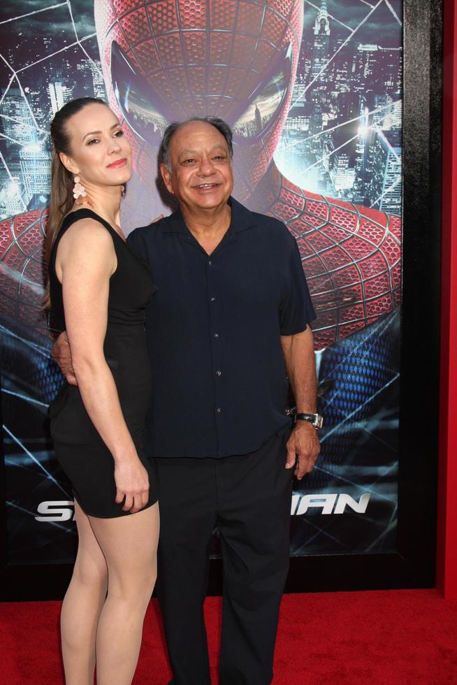 LOS ANGELES - JUN 28 - Cheech Marin arrives at the The Amazing Spider-Man Premiere at Village Theater on June 28, 2012 in Westwood, CA photo
