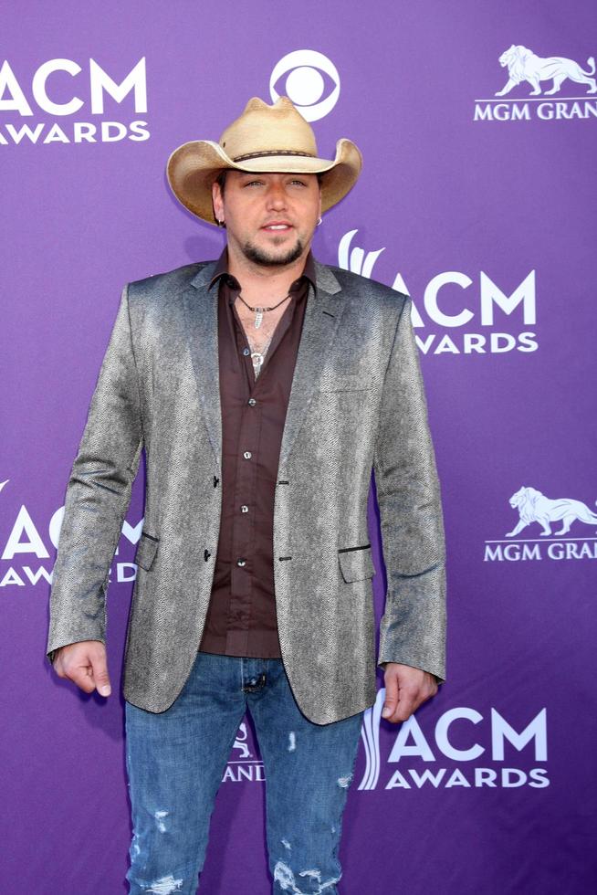 LAS VEGAS - APR 1 - Jason Aldean arrives at the 2012 Academy of Country Music Awards at MGM Grand Garden Arena on April 1, 2010 in Las Vegas, NV photo