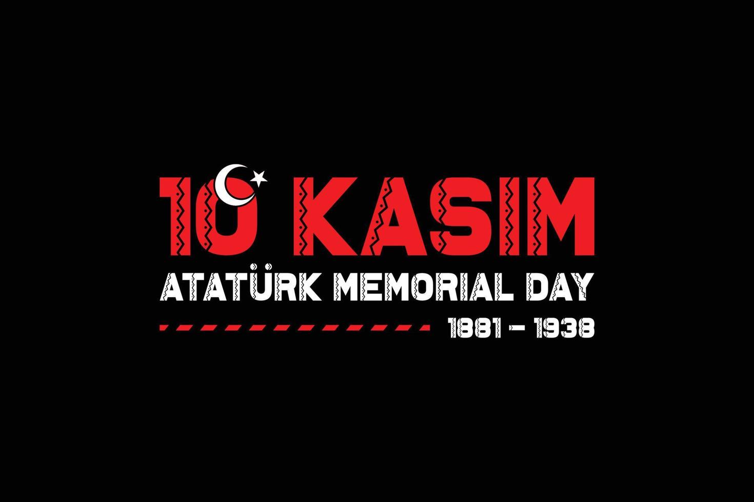 10 kasim Memorial day of Ataturk. Billboard Design. 10 November, Mustafa Kemal Ataturk Death Day anniversary. vector illustration.